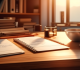 IP documents on desk